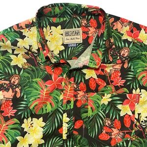 RSVLTS The Goonies Chunk Truffle Shuffle Kunuflex Mens Size Large Tropical Shirt
